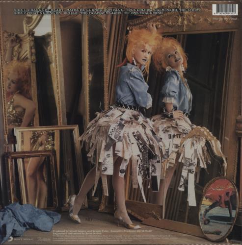 Cyndi Lauper True Colours - Orange Vinyl - Numbered - Sealed
